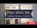 🖊️ Weekly Plan With Me | To-Do Lists, Habits, Goals, Workouts &amp; Cleaning | Erin Condren Daily Duo