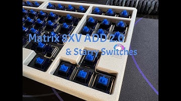 Matrix 8XV Add 2.0 XMas & Starry Switches Sound Test
