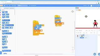 Scratch tutorial for a simple soccer game