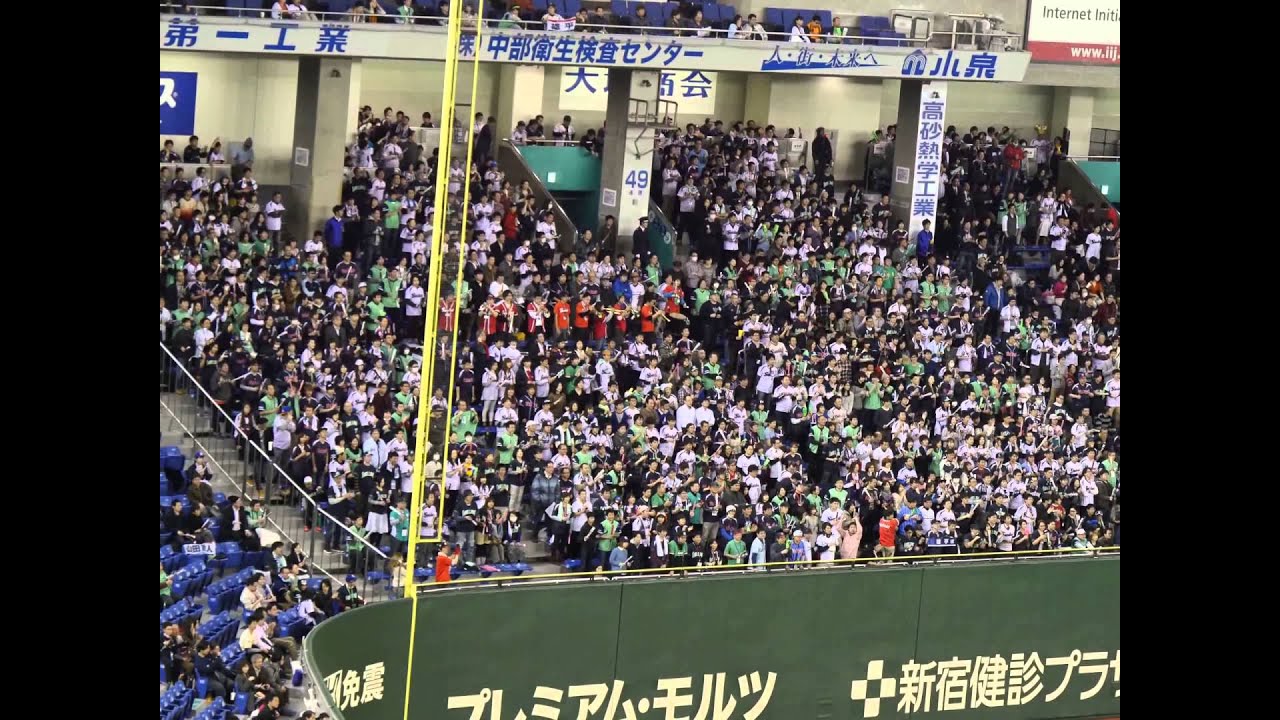 東京ヤクルトスワローズ 高井雄平 応援歌 東京ドーム Youtube