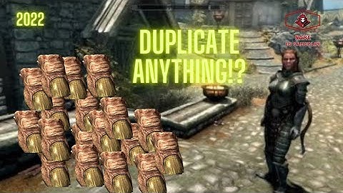 How To Duplicate Any Item in Skyrim - Super Easy 2022