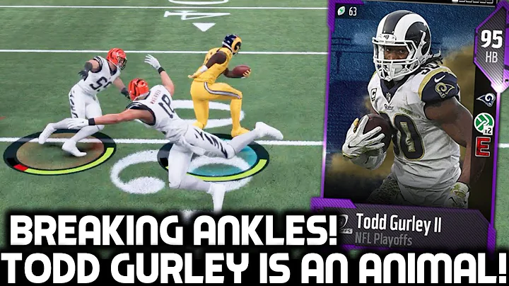PLAYOFF TODD GURLEY BREAKS PLAYERS ANKLES! Madden ...