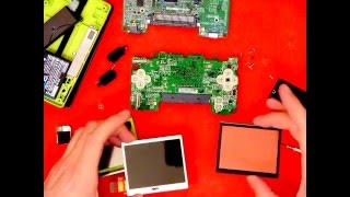 Nintendo DS Lite Replace Bottom Touch Screen screenshot 5