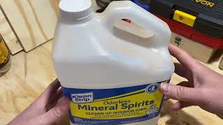 Klean Strip GKSP94214 Odorless Mineral Spirits Review