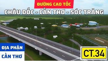 CẬN CẢNH CAO TỐC CHÂU ĐỐC -  CẦN THƠ - SÓC TRĂNG TẠI HUYỆN CỜ ĐỎ, THÀNH PHỐ CẦN THƠ