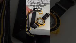 Blancpain/Swatch strap BREAK! #swatch #blancpainswatch #swatchpacificocean