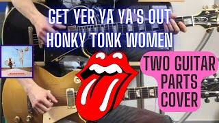 The Rolling Stones  Honky Tonk Women (Get Yer Ya Ya's Out) Keith Richards + Mick Taylor Cover