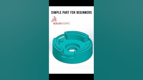 SolidWorks Beginner’s Guide: Design Your First 3D Part!