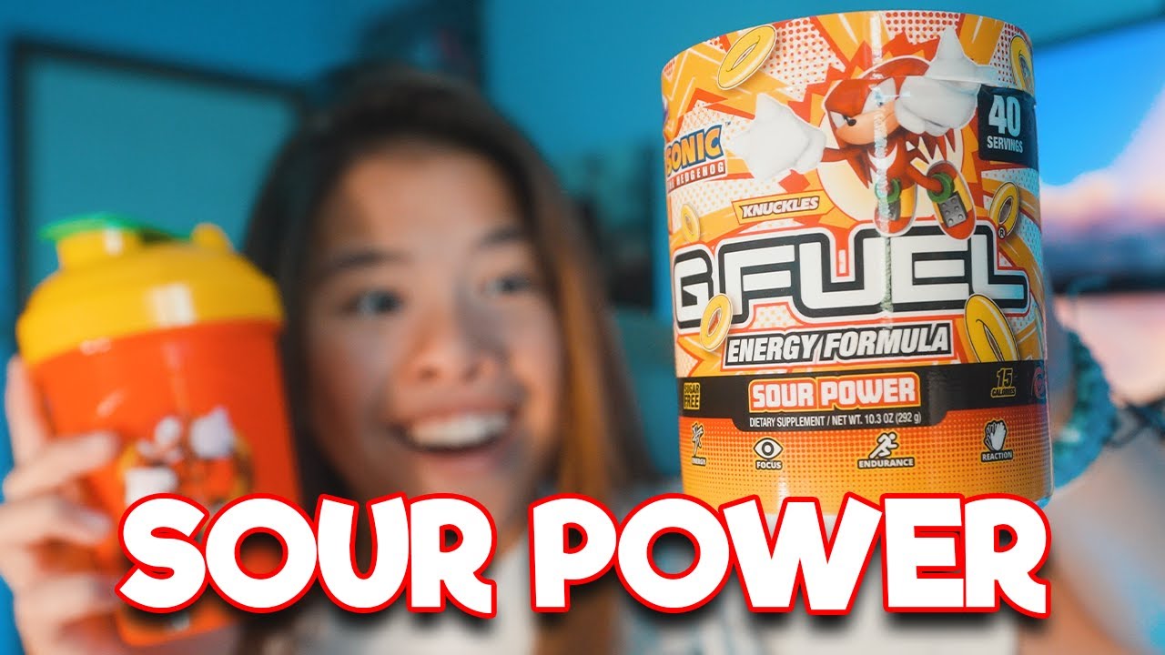 G FUEL Sour Power Taste Test & Review!