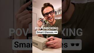 POV Unboxing Ray-Ban Meta Glasses