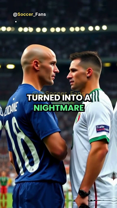Zidane's Heartbreaking World Cup Exit #shorts #trending #soccer #usa #zidanesworldcup #shortsfeed