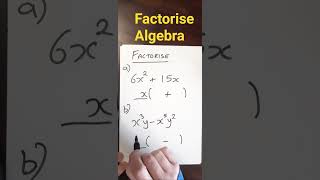 Factorise solve #gcserevision #gcsemathematics #gcsemaths  #factors #math #gcsemathsrevision #maths