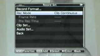 JVC GY-HM790E - Set continuous clip recording