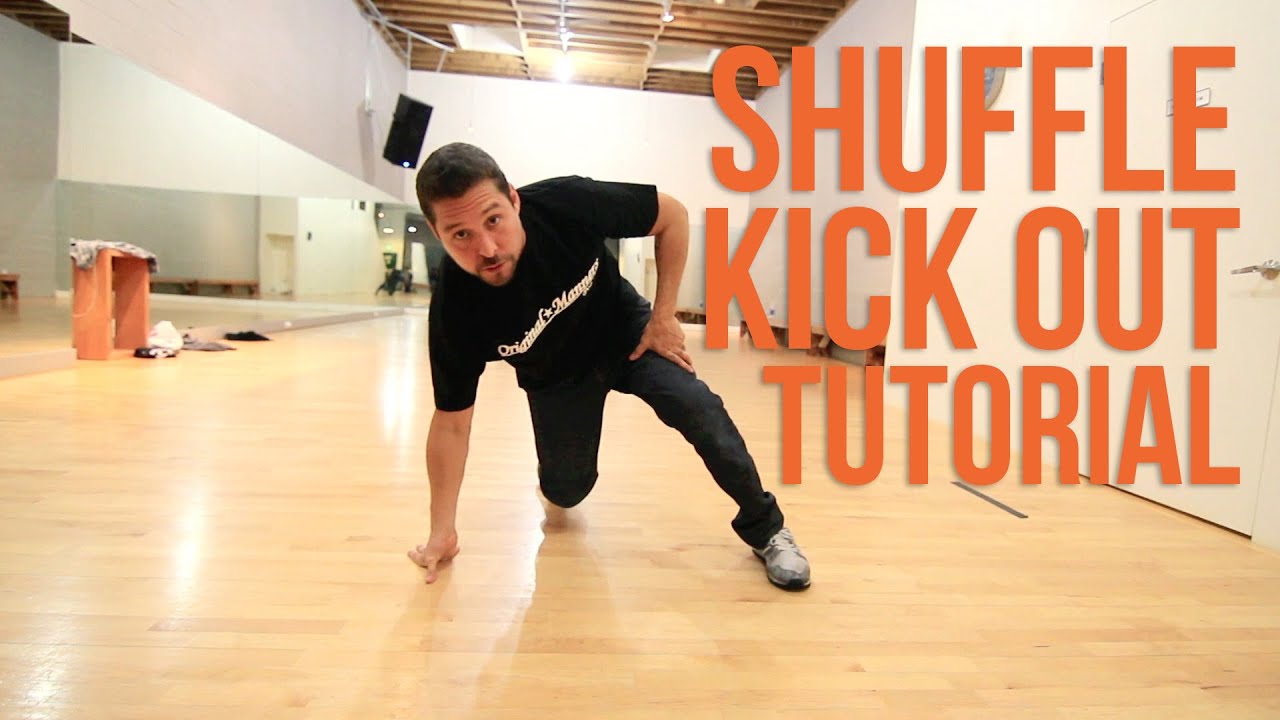 How to Breakdance Shuffle Kick Out Get Down POE ONE (Style
