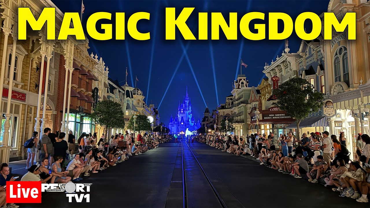 🔴Live: Saturday Evening at Magic Kingdom - 6-6-26 - Walt Disney World Live Stream