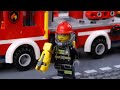 LEGO City Fire Crew First Response! STOP MOTION LEGO Firefighter vs Fire | Billy Bricks Compilations
