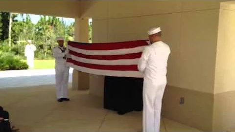 Richard Lemos - Flag Ceremony