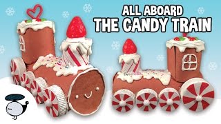 How To Easy Kawaii Gingerbread Candy Train Ornament