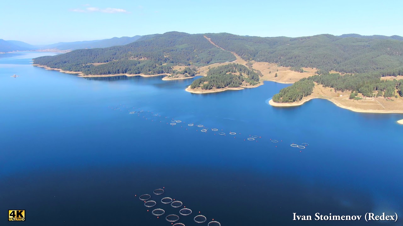 язовир Доспат - Dospat dam - Поглед от дрон - Aerial view