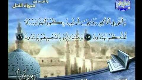 ما تيسر من سورة النحل ــ محمد عبدالكريم
