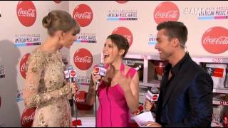 Taylor Swift - Red Carpet Interview - AMA 2012