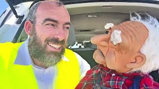 סרטון ספונטני לחג שבועות על כביש 1 בזמן שחיכינו לחילוץ  עם ר שרגי ופישל