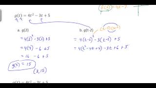 Evaluating Functions