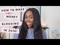 How to make money blogging  kristabel