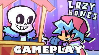 Lazybones Fnf X Undertale Recreation - Lazybones Fc Gameplay By Clarauni