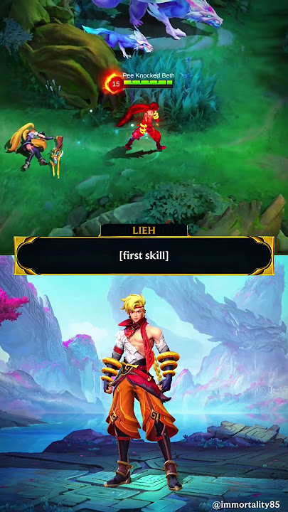 Yin (Lieh Form) Voice Lines | Mobile Legends Bang Bang #mobilelegends #mlbb #shorts