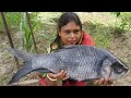 5 Kg. কাতলা মাছ সাথে 17 রকম আইটেম দিয়ে রান্না পূজার বিশেষ উৎসব ll Katla fish cutting village culture