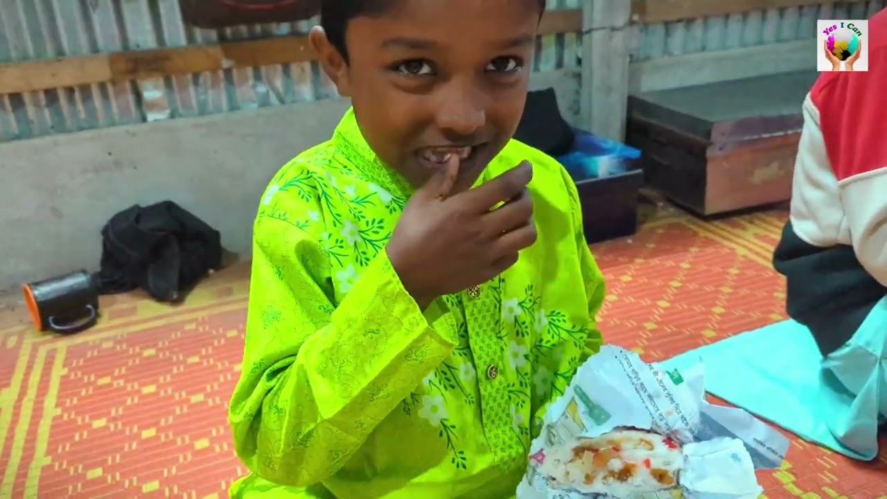 এতিম ও অসহায় বাচ্চাদের জন্য মজাদার ভাপা পিঠা 