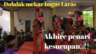 Akhire penari kesurupan !! kupu-kupu - Dolalak mekar bagus Laras