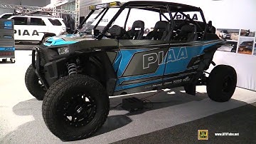 2017 Polaris RZR XP4 Turbo PIAA Lights Accessorized - Walkaround - 2017 SEMA