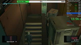 [PC] Metal Gear Solid 2 European Extreme in 1:21:51 Big Boss Rank