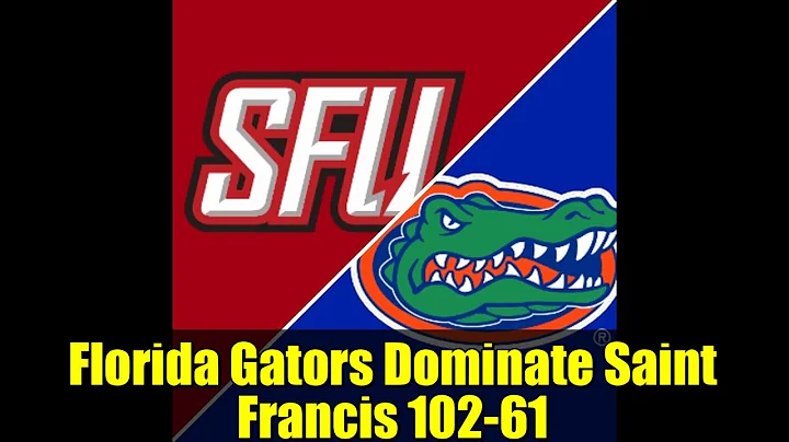 Florida Gators Dominate Saint Francis 102-61 | Full Game Highlights & Recap (Dec 17, 2025)