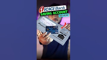 ICICI Bank Regular Saving Account Review #icicibank #savingaccount #icicisavingaccount
