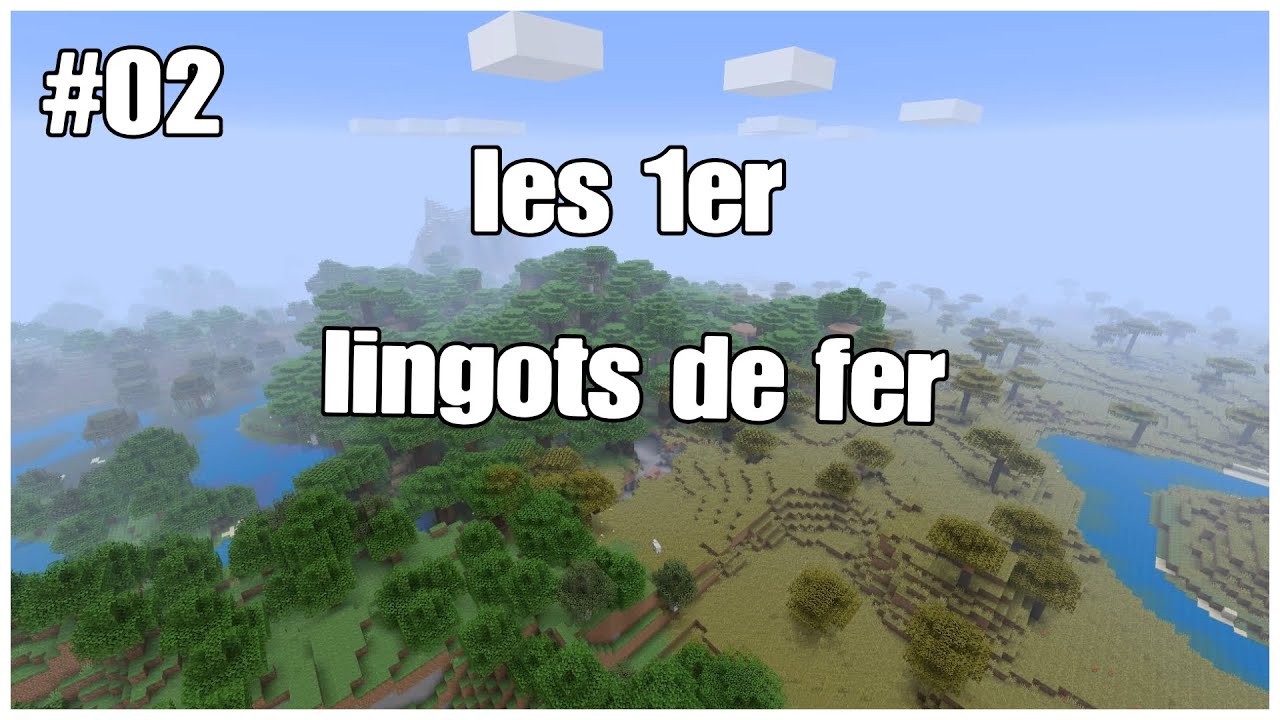 Episode 2/ les premiers lingots de fer : Minecraft - YouTube