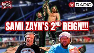 Reaction To Sami Zayn Beating Cm Punk For Wwe Title Busted Open Wwe