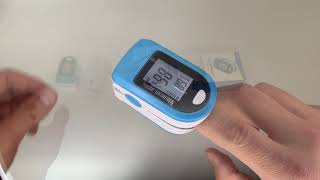 Пульсоксиметр Fingertip Pulse Oximeter AB-88 оптом