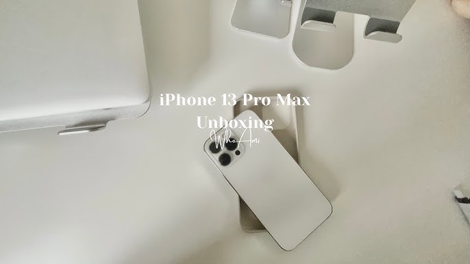 iPhone 13 Pro Max (Gold) Unboxing #aesthetic #technology #apple #casei