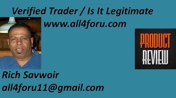 Verified Trader Is It Legitimate