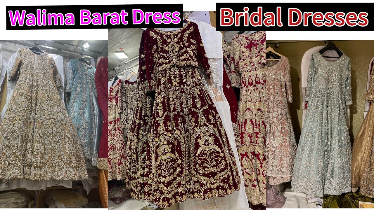 Walima Barat Dress | Bridal Dresses | Bridal Dresses Shop In Rawalpindi | Bridal Maxi Lengha