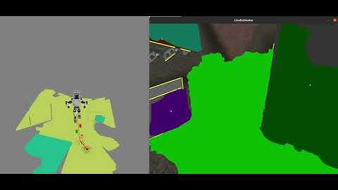 Line Segment Detection on Atlas Sim for Planar Region Correction