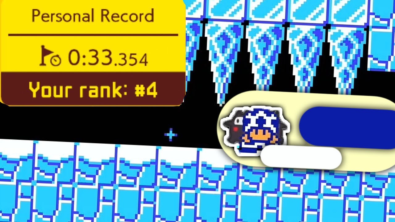 Sub 34 Seconds Ninji Speedruns Guide to 'SMB2 Mario: Can You Dig It?' | Super Mario Maker 2