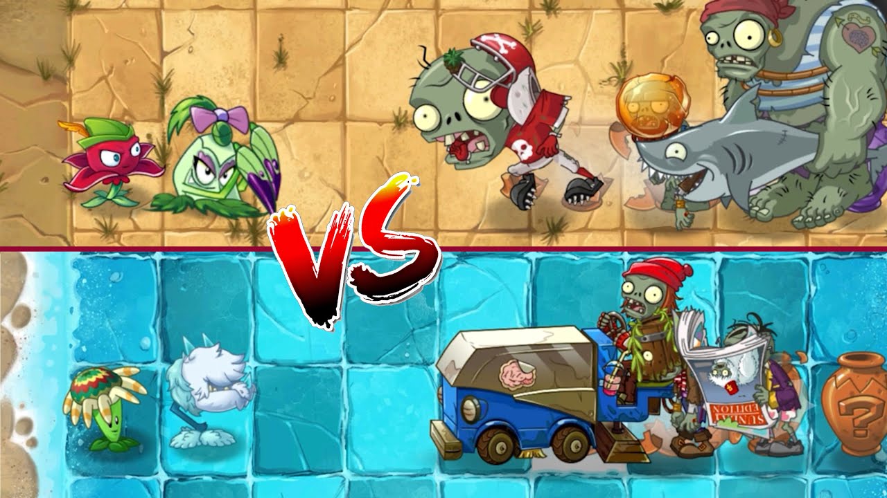 PvZ 2 Plant Couple Team VS 4 Vase Breaker Zombies P12 Who s The pvz-2-plant-couple-team-vs-4-vase-breaker-zombies-p12-who-s-the