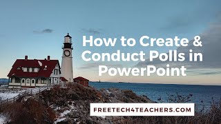 How to Create and Conduct Polls in PowerPoint