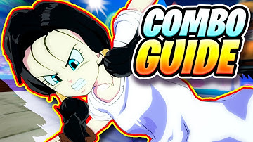 Videl Easy 60% - 0 Bar Combo | Dragonball FighterZ Combo Guide
