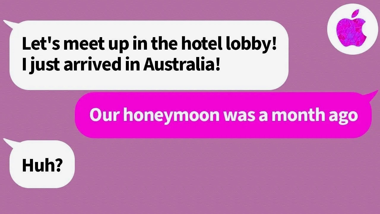 My husband's stalker should have paid more attention in geography class