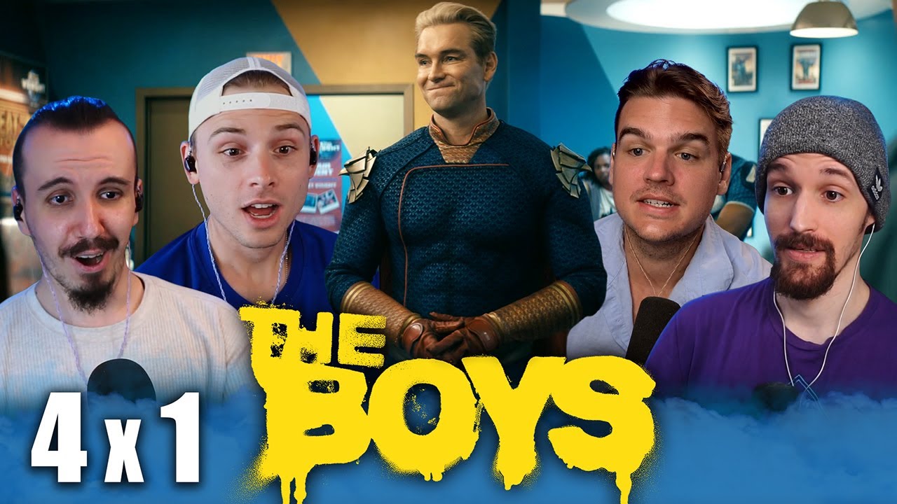 THE BOYS 4x1 REACTION!! "Department of Dirty Tricks"